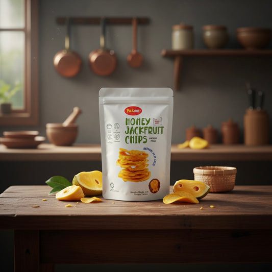 PakChips Vacuum-Fried Fruit Chips – Natural Tropical Snacks, 1.8 oz (50g)