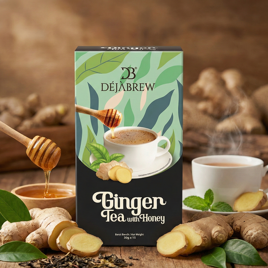 Ginger Tea with Honey, 15.87 oz (450 gm)