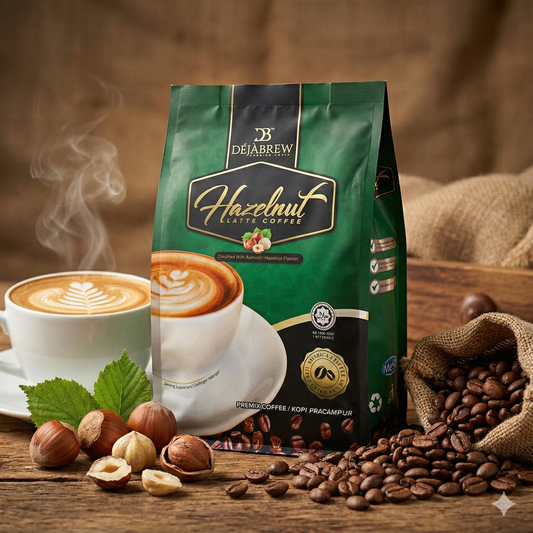 Hazelnut Latte Coffee, 16.5 oz (468 gm)