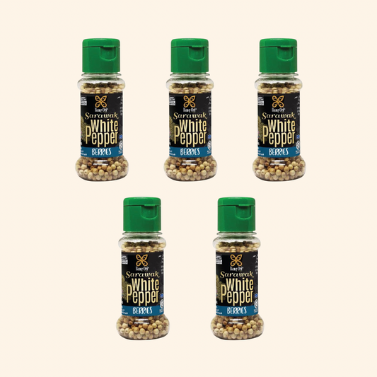 Nang Ori Sarawak White Pepper, 1.41 oz (40 gm)