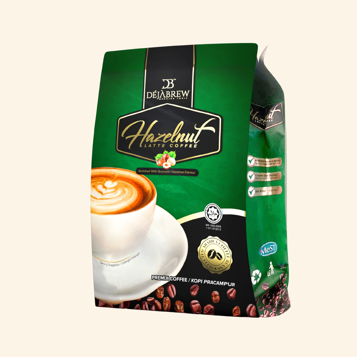 Hazelnut Latte Coffee, 16.5 oz (468 gm)