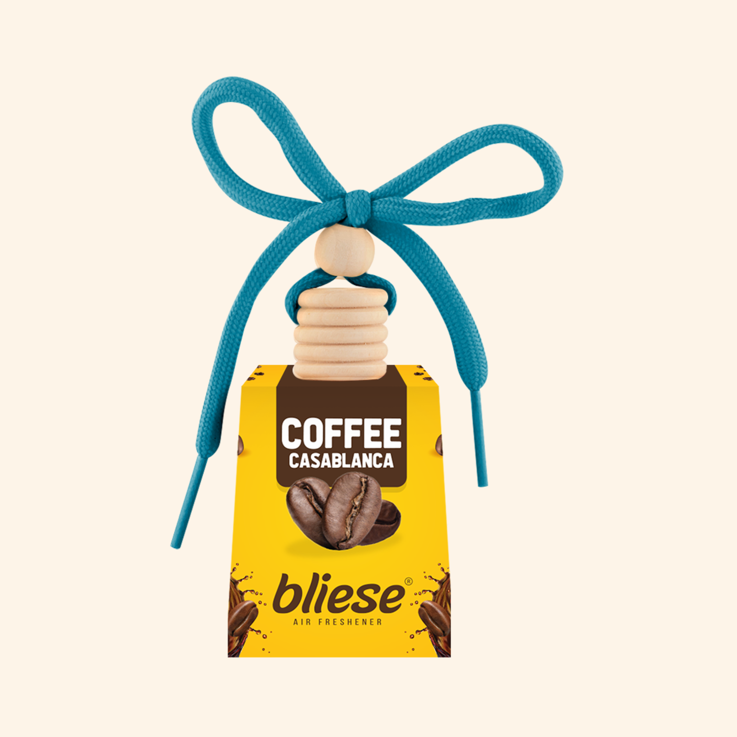 Bliese Hanging Car Air Freshener – Long-Lasting Premium Fragrance, 0.3 fl oz, pack of 2