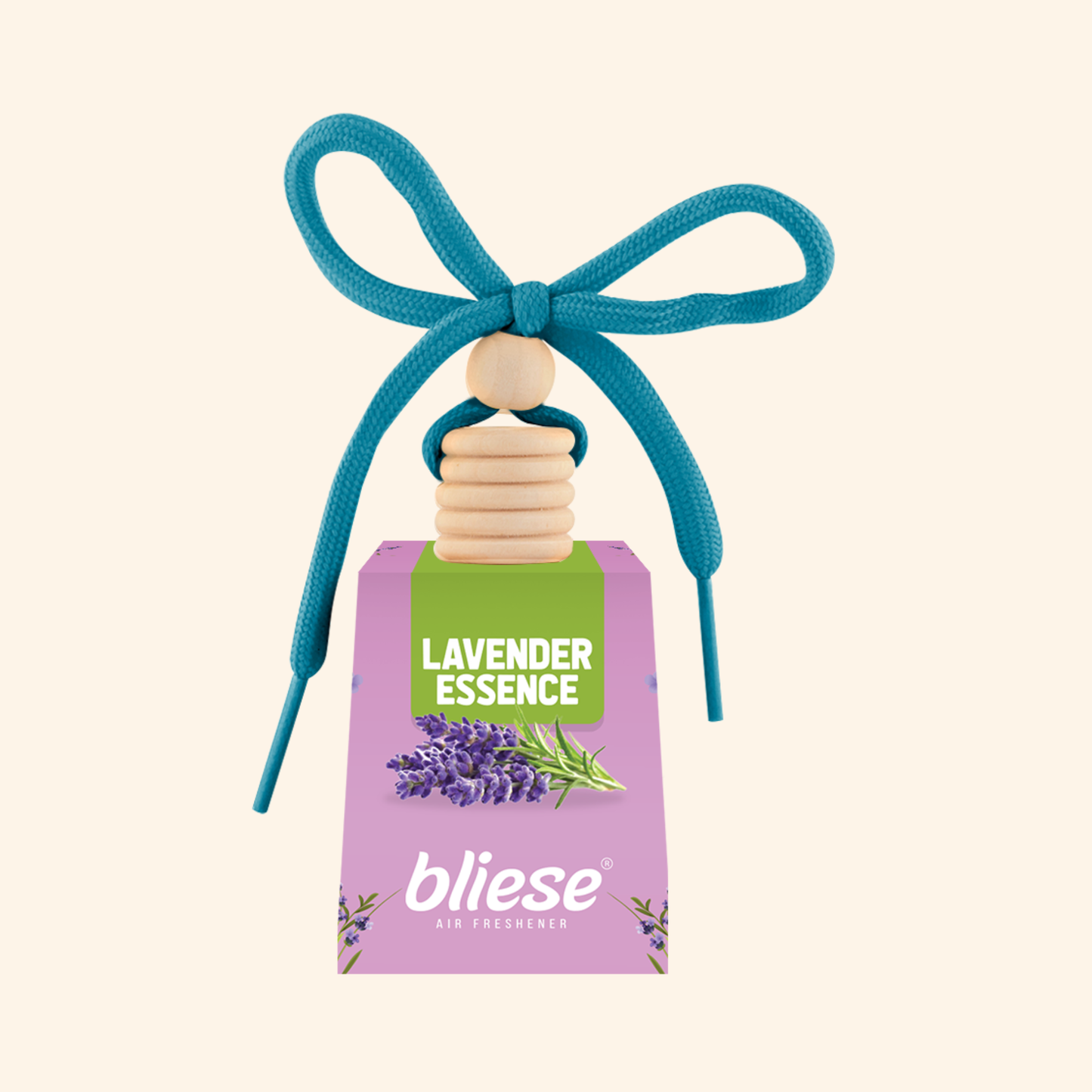 Bliese Hanging Car Air Freshener – Long-Lasting Premium Fragrance, 0.3 fl oz, pack of 2