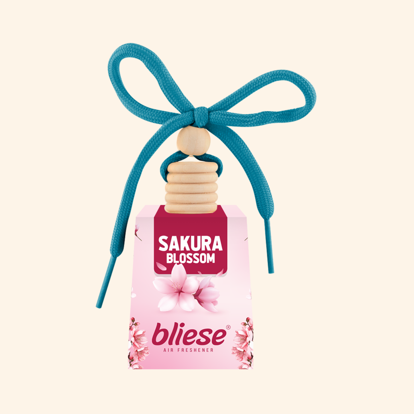 Bliese Hanging Car Air Freshener – Long-Lasting Premium Fragrance, 0.3 fl oz, pack of 2