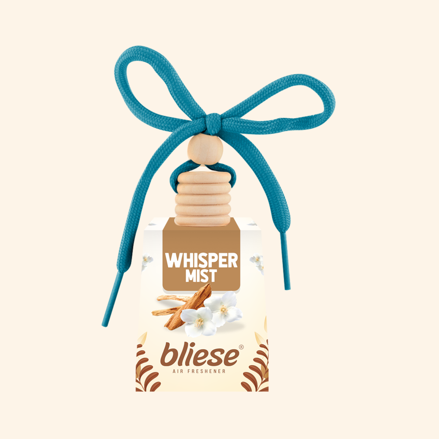 Bliese Hanging Car Air Freshener – Long-Lasting Premium Fragrance, 0.3 fl oz, pack of 2