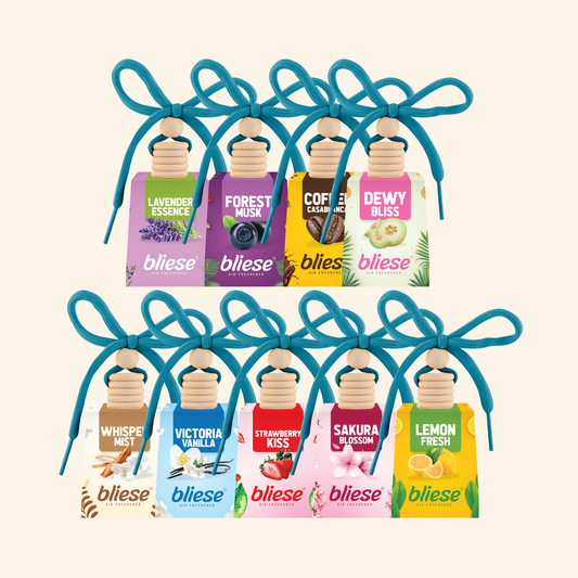 Bliese Hanging Car Air Freshener – Long-Lasting Premium Fragrance, 0.3 fl oz, pack of 2