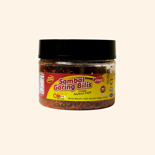 Sambal Garing Bilis – Crispy Anchovy Chilli (150g)