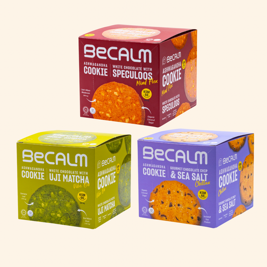 BECALM Ashwagandha Cookie – Functional Gourmet Cookies (KSM-66®)