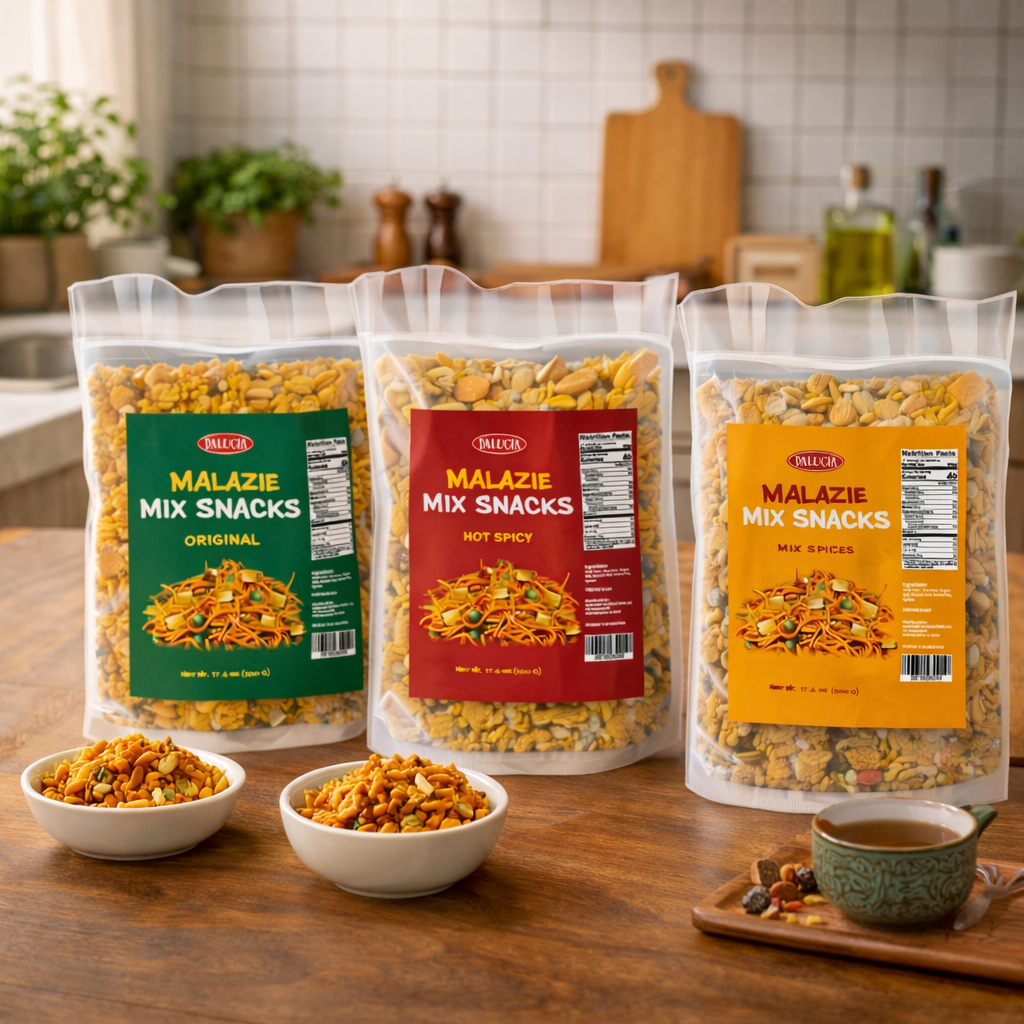 Malazie Mix Snacks – Authentic Malaysian Crunch (500g), pack of 2