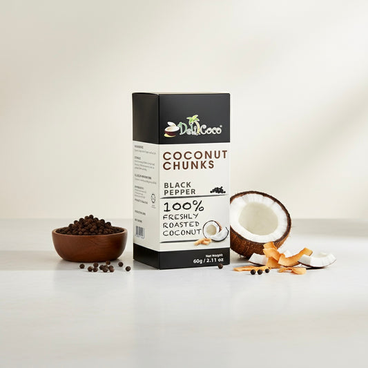 Roasted Coconut Chunks, 2.12 oz (60 gm)